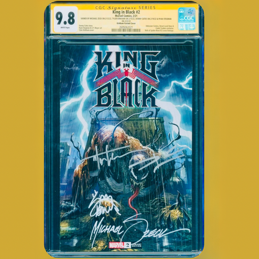 King in Black #2 CGC 9.8 Multi-Sign