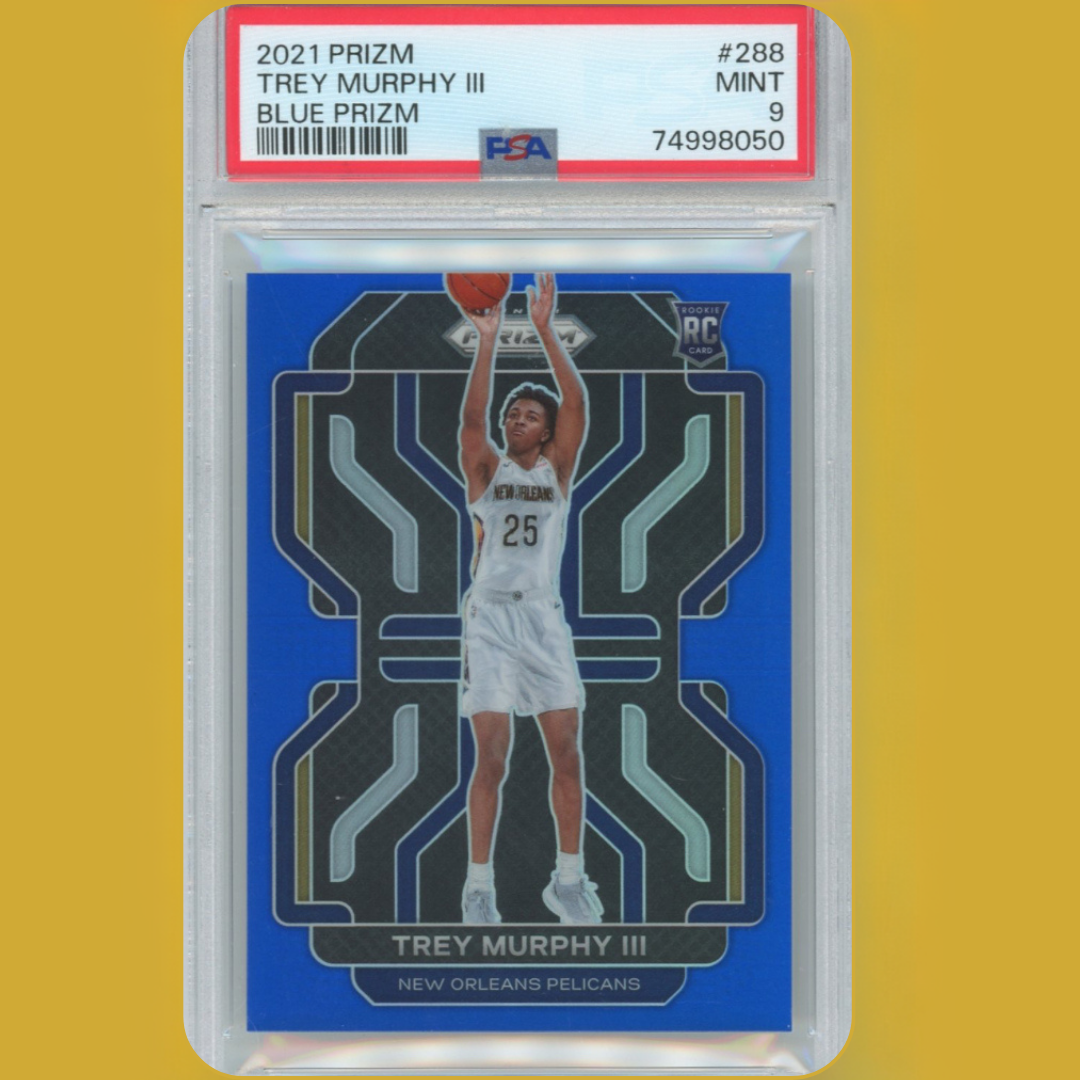 2021 PRIZM
TREY MURPHY III
BLUE PRIZM PSA 9