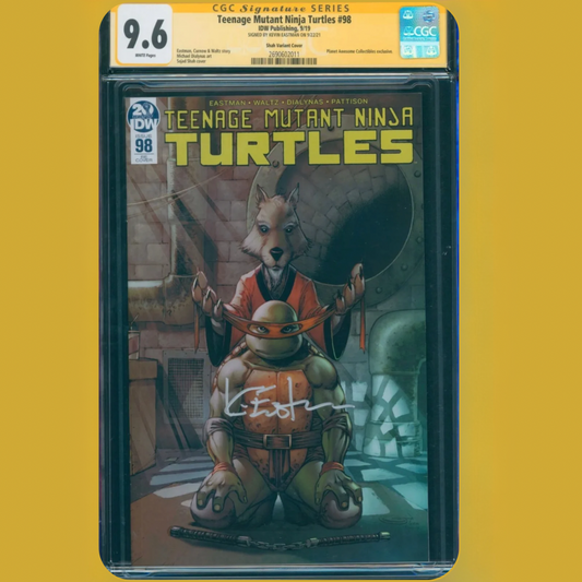 TMNT #98 CGC 9.6 Signed