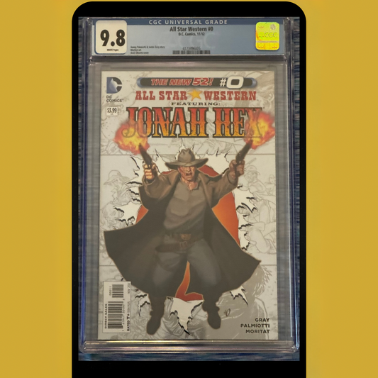 All Star Western #0 CGC 9.8